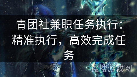 青团社兼职任务执行：精准执行，高效完成任务