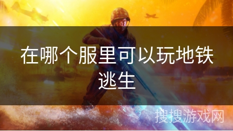 在哪个服里可以玩地铁逃生 在哪个服里可以玩地铁逃生