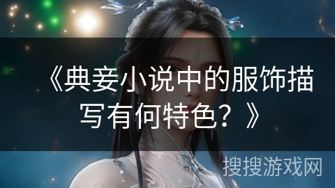 《典妾小说中的服饰描写有何特色?》 《典妾小说中的服饰描写有何特色?》