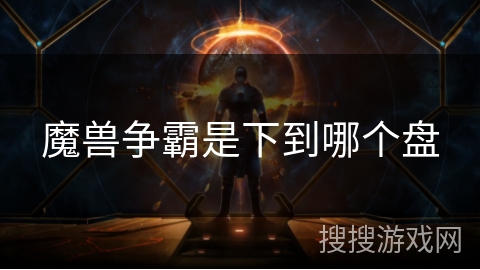 魔兽争霸是下到哪个盘