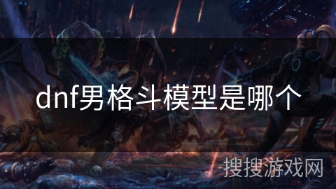dnf男格斗模型是哪个