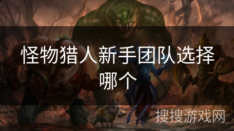 怪物猎人新手团队选择哪个