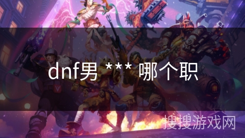 dnf男 *** 哪个职