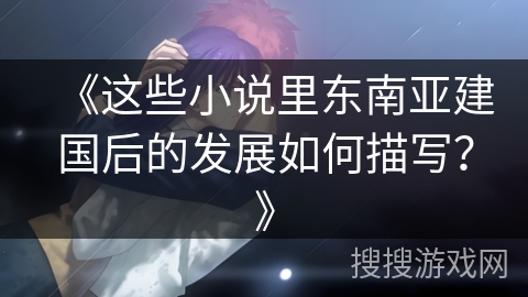 《这些小说里东南亚建国后的发展如何描写？》