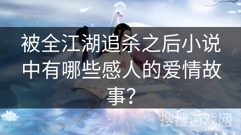 被全江湖追杀之后小说中有哪些感人的爱情故事？