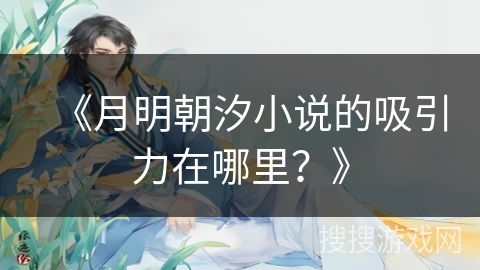 《月明朝汐小说的吸引力在哪里?》 《月明朝汐小说的吸引力在哪里?》