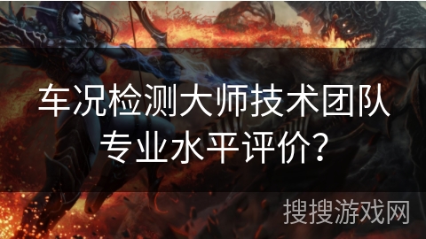 车况检测大师技术团队专业水平评价? 车况检测大师技术团队专业水平评价?