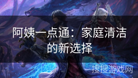 阿姨一点通：家庭清洁的新选择