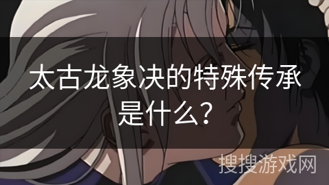 太古龙象决的特殊传承是什么? 太古龙象决的特殊传承是什么?