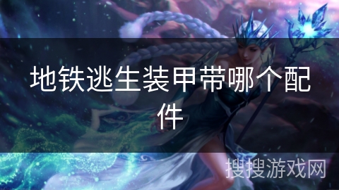 地铁逃生装甲带哪个配件