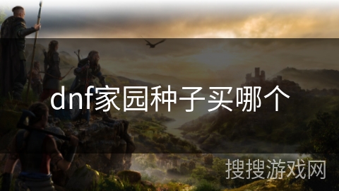 dnf家园种子买哪个 dnf家园种子买哪个