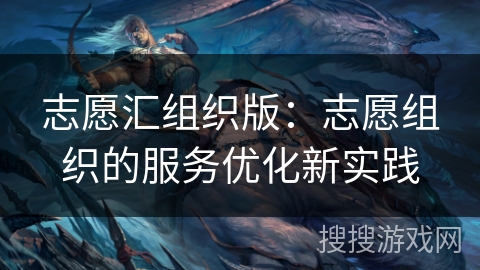 志愿汇组织版:志愿组织的服务优化新实践 志愿汇组织版:志愿组织的服务优化新实践