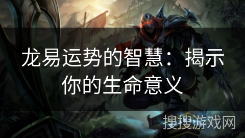 龙易运势的智慧：揭示你的生命意义