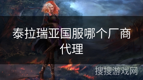 泰拉瑞亚国服哪个厂商代理