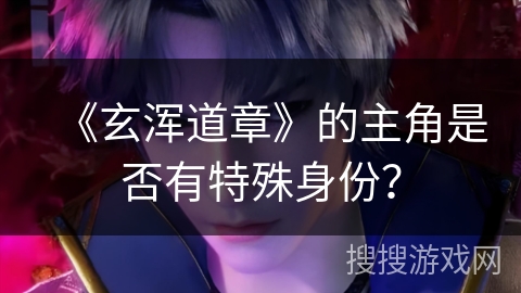 《玄浑道章》的主角是否有特殊身份？