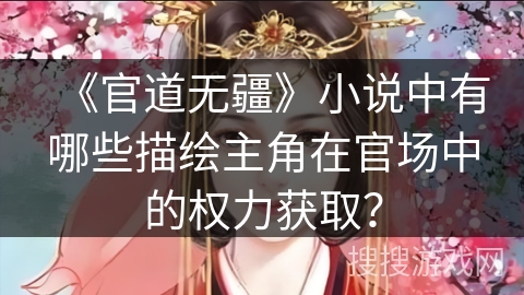 《官道无疆》小说中有哪些描绘主角在官场中的权力获取？