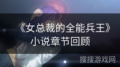 《女总裁的全能兵王》小说章节回顾