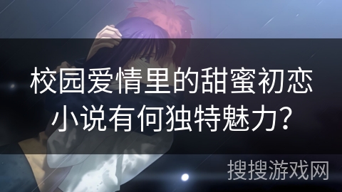 校园爱情里的甜蜜初恋小说有何独特魅力？