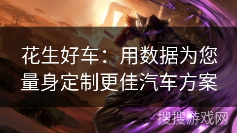 花生好车：用数据为您量身定制更佳汽车方案