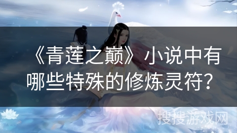 《青莲之巅》小说中有哪些特殊的修炼灵符？