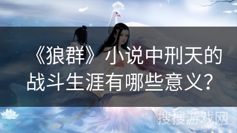 《狼群》小说中刑天的战斗生涯有哪些意义？