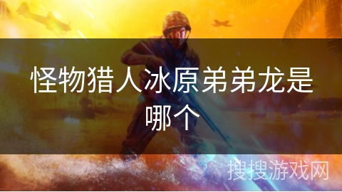 怪物猎人冰原弟弟龙是哪个