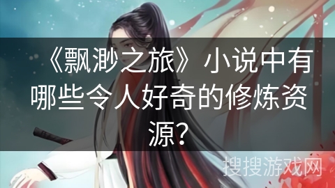 《飘渺之旅》小说中有哪些令人好奇的修炼资源？
