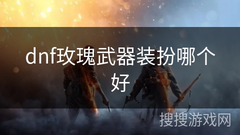 dnf玫瑰武器装扮哪个好