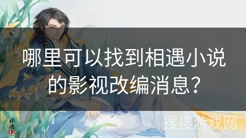 哪里可以找到相遇小说的影视改编消息？