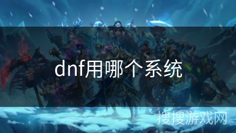 dnf用哪个系统