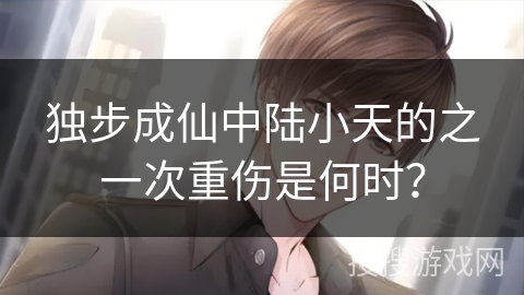 独步成仙中陆小天的之一次重伤是何时？