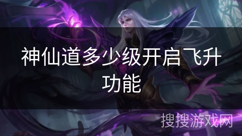 神仙道多少级开启飞升功能