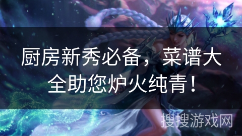 厨房新秀必备，菜谱大全助您炉火纯青！