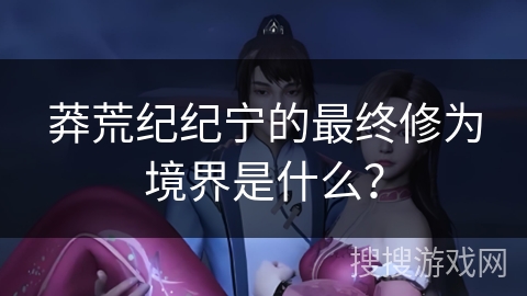 莽荒纪纪宁的最终修为境界是什么？