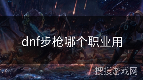 dnf步枪哪个职业用