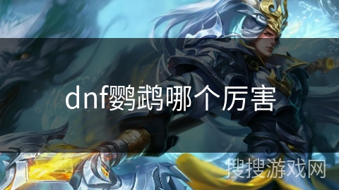 dnf鹦鹉哪个厉害