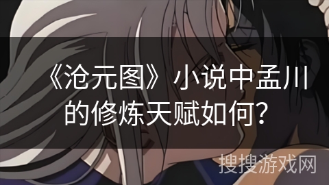 《沧元图》小说中孟川的修炼天赋如何? 《沧元图》小说中孟川的修炼天赋如何?