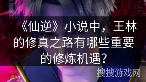 《仙逆》小说中,王林的修真之路有哪些重要的修炼机遇? 《仙逆》小说中,王林的修真之路有哪些重要的修炼机遇?