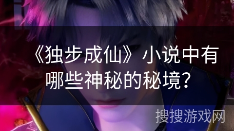 《独步成仙》小说中有哪些神秘的秘境？