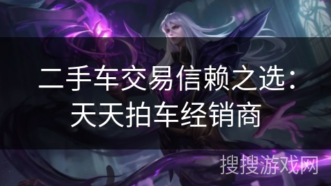 二手车交易信赖之选：天天拍车经销商