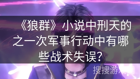 《狼群》小说中刑天的之一次军事行动中有哪些战术失误？