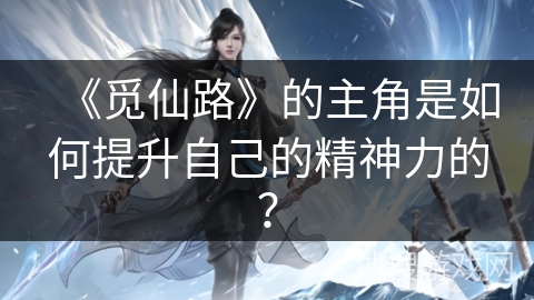 《觅仙路》的主角是如何提升自己的精神力的？