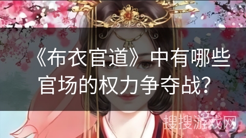 《布衣官道》中有哪些官场的权力争夺战？
