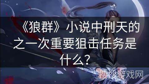 《狼群》小说中刑天的之一次重要狙击任务是什么？