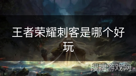 王者荣耀刺客是哪个好玩