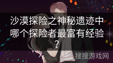 沙漠探险之神秘遗迹中哪个探险者最富有经验？