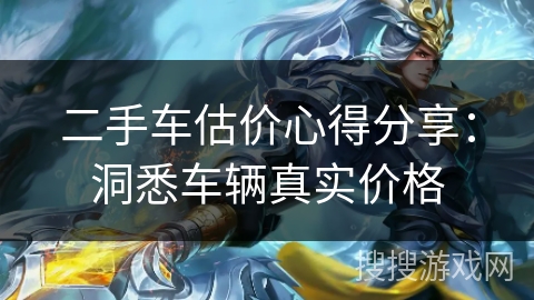 二手车估价心得分享：洞悉车辆真实价格