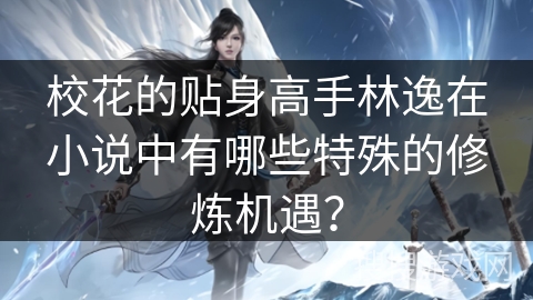 校花的贴身高手林逸在小说中有哪些特殊的修炼机遇？