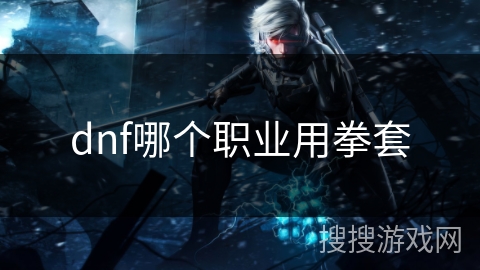 dnf哪个职业用拳套