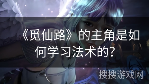 《觅仙路》的主角是如何学习法术的？